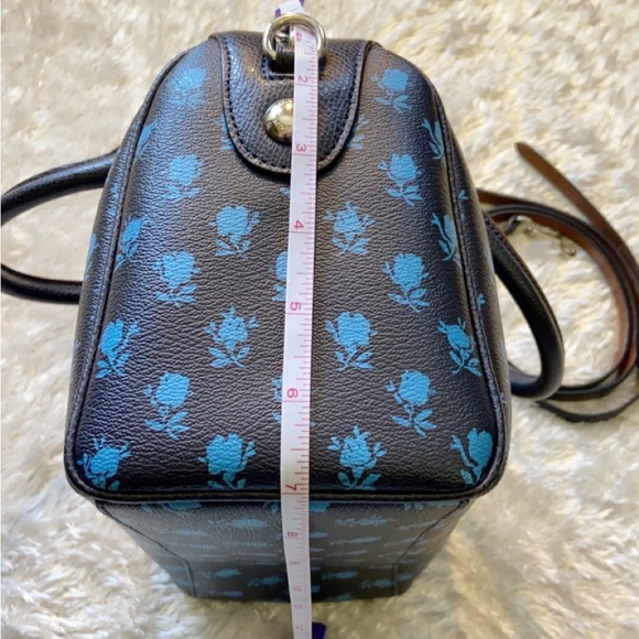 Coach Mini Bennett Crossbody Satchel Badlands Floral Print - Picture 16 of 16